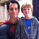 Illustration for article titled New set pic from Man of Steel shows off Superman's new super-suit!